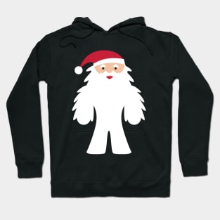 Funny Yeti Santa Claus Hoodie